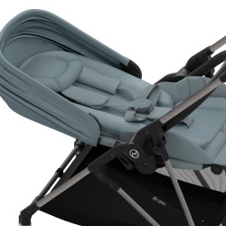 Cybex Melio TPE 2024 - Lekki wózek spacerowy | STORMY BLUE