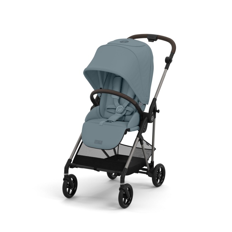 Cybex Melio TPE 2024 - Lekki wózek spacerowy | STORMY BLUE