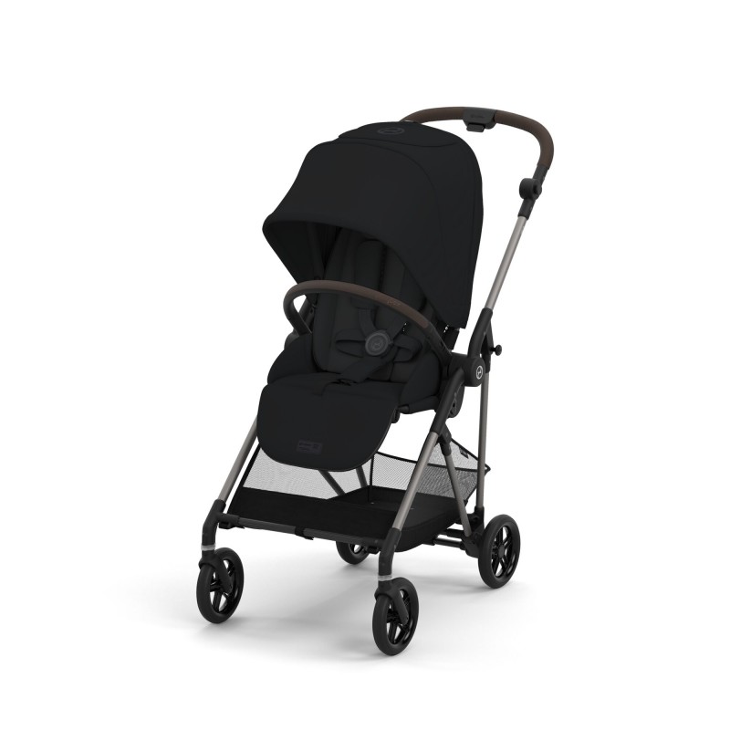 Cybex Melio TPE 2024 - Lekki wózek spacerowy | MAGIC BLACK