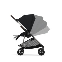 Cybex Melio TPE 2024 - Lekki wózek spacerowy | MAGIC BLACK