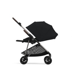 Cybex Melio TPE 2024 - Lekki wózek spacerowy | MAGIC BLACK