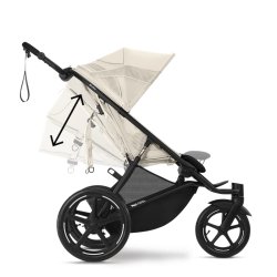 Cybex Avi Spin - Wózek biegowy | SEASHELL BEIGE