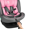 Lionelo Bastiaan i-size - Fotelik samochodowy 40-150 CM | PINK BABY