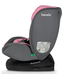 Lionelo Bastiaan i-size - Fotelik samochodowy 40-150 CM | PINK BABY