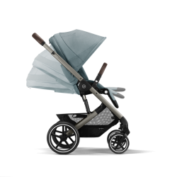 Cybex New Balios S Lux - Wózek Głęboko-Spacerowy | zestaw 3w1 | SKY BLUE TPE