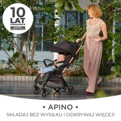 Kinderkraft Apino - Wózek spacerowy | BLACK