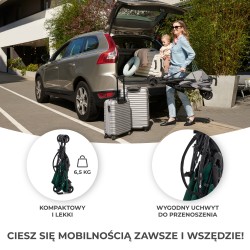 Kinderkraft Tik - Wózek spacerowy | GREEN