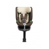 Caretero Kamptos - Obrotowy fotelik samochodowy 40-150 CM | BEIGE