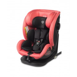 Caretero Securo - Obrotowy fotelik samochodowy 40-150 CM | DIRTY PINK