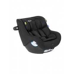 Graco SnugGo - Obrotowy fotelik samochodowy 40-105 CM | zestaw z bazą | MIDNIGHT