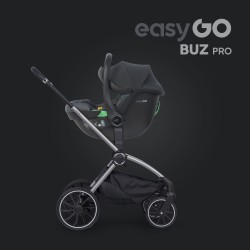 EasyGo Buz Pro - Fotelik samochodowy 40-87 CM | zestaw z bazą | GRANITO