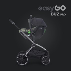 EasyGo Buz Pro - Fotelik samochodowy 40-87 CM | zestaw z bazą | GREENER