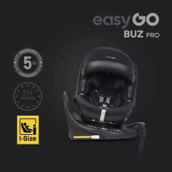 EasyGo Buz Pro - Fotelik samochodowy 40-87 CM | zestaw z bazą | INK