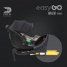 EasyGo Buz Pro - Fotelik samochodowy 40-87 CM | zestaw z bazą | TAUPE