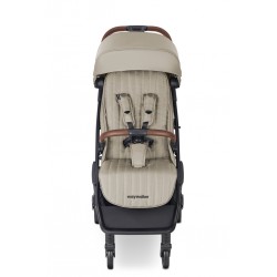 Easywalker Jackey 2 - Kompaktowy wózek spacerowy + tacka | PEARL TAUPE