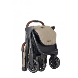 Easywalker Jackey 2 - Kompaktowy wózek spacerowy + tacka | PEARL TAUPE