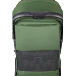 Easywalker Jackey 2 - Kompaktowy wózek spacerowy + tacka | DEEP GREEN