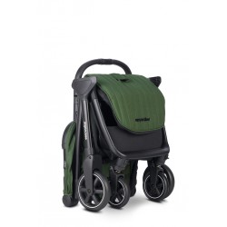 Easywalker Jackey 2 - Kompaktowy wózek spacerowy + tacka | DEEP GREEN