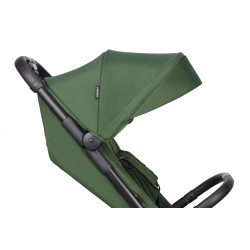 Easywalker Jackey 2 - Kompaktowy wózek spacerowy + tacka | DEEP GREEN