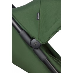 Easywalker Jackey 2 - Kompaktowy wózek spacerowy + tacka | DEEP GREEN