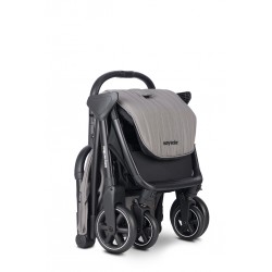 Easywalker Jackey 2 - Kompaktowy wózek spacerowy + tacka | PEBBLE GREY