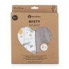 Petite&Mars Misty - Otulacz bambusowy 2 szt | 120x120 | GREY PLANES