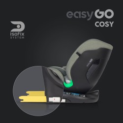 EasyGo Cosy - Fotelik samochodowy 40-150 CM | GREENER