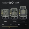 EasyGo Cosy - Fotelik samochodowy 40-150 CM | GREENER