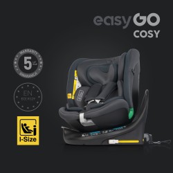 EasyGo Cosy - Fotelik samochodowy 40-150 CM | GRANITO