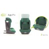 4Baby App-Fix i-size - Fotelik samochodowy 100-150 CM | DARK GREEN