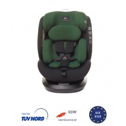 4Baby Roto-fix i-size - Fotelik samochodowy 40-150 CM | DARK GREEN