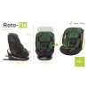 4Baby Roto-fix i-size - Fotelik samochodowy 40-150 CM | DARK GREEN