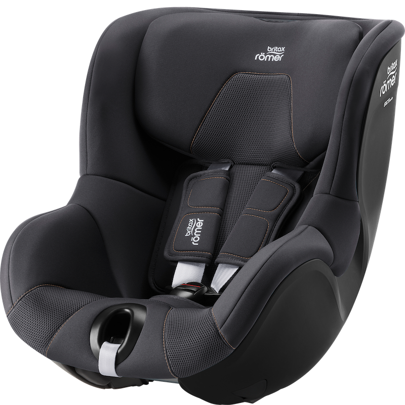 Britax Romer Dualfix 5Z - Obrotowy fotelik samochodowy 61-105 CM | siedzisko bez bazy | FOSSIL GREY