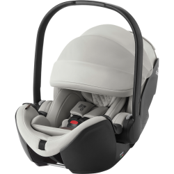 Britax Romer Baby-Safe Pro - Obrotowy rozkładany fotelik samochodowy 40-85 CM | LUX LINEN GREY