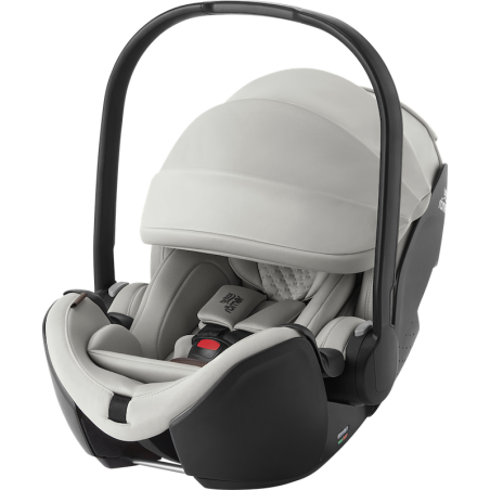 Britax Romer Baby-Safe Pro - Obrotowy rozkładany fotelik samochodowy 40-85 CM | LUX LINEN GREY