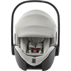 Britax Romer Baby-Safe Pro - Obrotowy rozkładany fotelik samochodowy 40-85 CM | LUX LINEN GREY