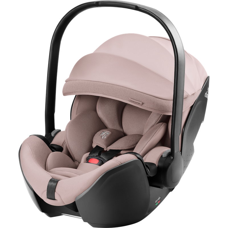 Britax Romer Baby-Safe Pro - Obrotowy rozkładany fotelik samochodowy 40-85 CM | STYLE DUSTY ROSE