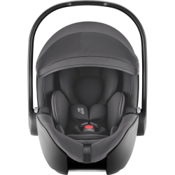 Britax Romer Baby-Safe Pro - Obrotowy rozkładany fotelik samochodowy 40-85 CM | zestaw z bazą Vario 5Z | CLASSIC DEEP GREY