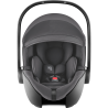 Britax Romer Baby-Safe Pro - Obrotowy rozkładany fotelik samochodowy 40-85 CM | zestaw z bazą Vario 5Z | CLASSIC DEEP GREY