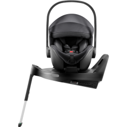 Britax Romer Baby-Safe Pro - Obrotowy rozkładany fotelik samochodowy 40-85 CM | zestaw z bazą Vario 5Z | STYLE CARBON BLACK