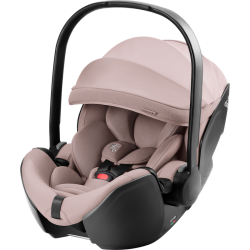 Britax Romer Baby-Safe Pro - Obrotowy rozkładany fotelik samochodowy 40-85 CM | zestaw z bazą Vario 5Z | STYLE DUSTY ROSE