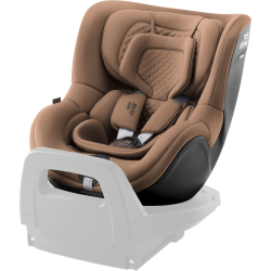 Britax Romer Dualfix 5Z - Obrotowy fotelik samochodowy 61-105 CM | siedzisko bez bazy | LUX WARM CARAMEL