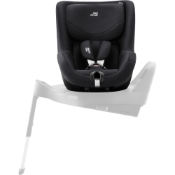 Britax Romer Dualfix 5Z - Obrotowy fotelik samochodowy 61-105 CM | siedzisko bez bazy | CLASSIC DEEP BLACK