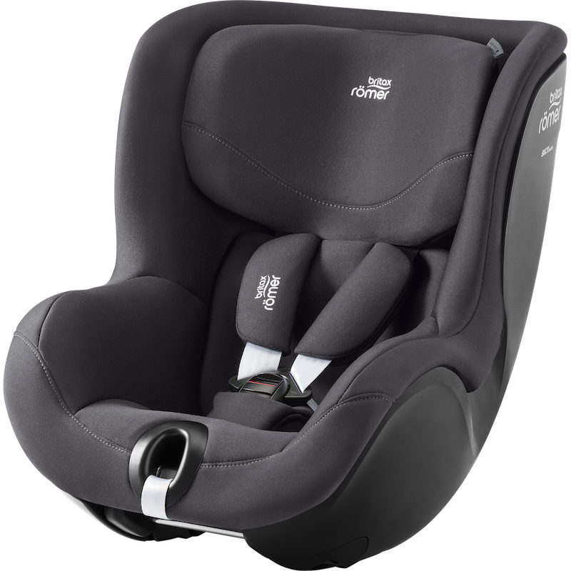 Britax Romer Dualfix 5Z - Obrotowy fotelik samochodowy 61-105 CM | siedzisko bez bazy | CLASSIC DEEP GREY