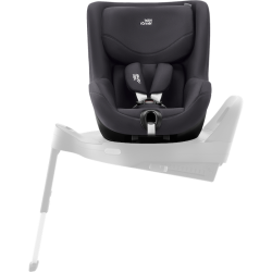 Britax Romer Dualfix 5Z - Obrotowy fotelik samochodowy 61-105 CM | siedzisko bez bazy | CLASSIC DEEP GREY