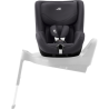 Britax Romer Dualfix 5Z - Obrotowy fotelik samochodowy 61-105 CM | siedzisko bez bazy | CLASSIC DEEP GREY