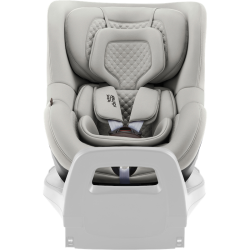 Britax Romer Dualfix 5Z - Obrotowy fotelik samochodowy 61-105 CM | siedzisko bez bazy | LUX LINEN GREY