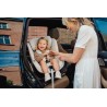 Britax Romer Dualfix 5Z - Obrotowy fotelik samochodowy 61-105 CM | zestaw z bazą Vario 5Z | CLASSIC DEEP BLACK