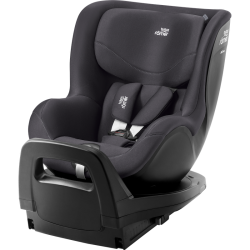 Britax Romer Dualfix 5Z - Obrotowy fotelik samochodowy 61-105 CM | zestaw z bazą Vario 5Z | CLASSIC DEEP GREY