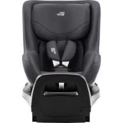 Britax Romer Dualfix 5Z - Obrotowy fotelik samochodowy 61-105 CM | zestaw z bazą Vario 5Z | CLASSIC DEEP GREY